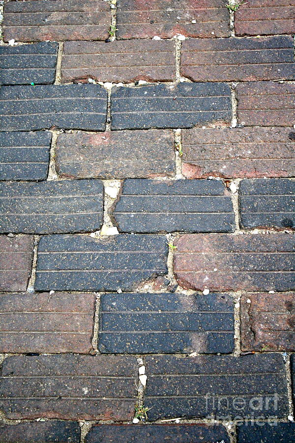 Brick Photograph - The Alley by Amanda Schultz