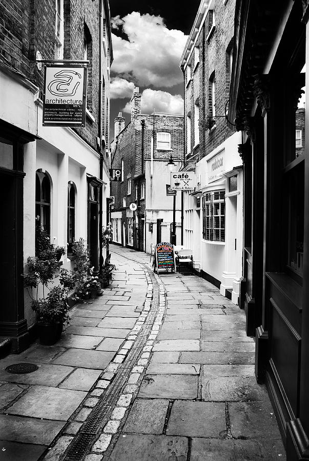Architecture Photograph - The Alley by Mark Rogan