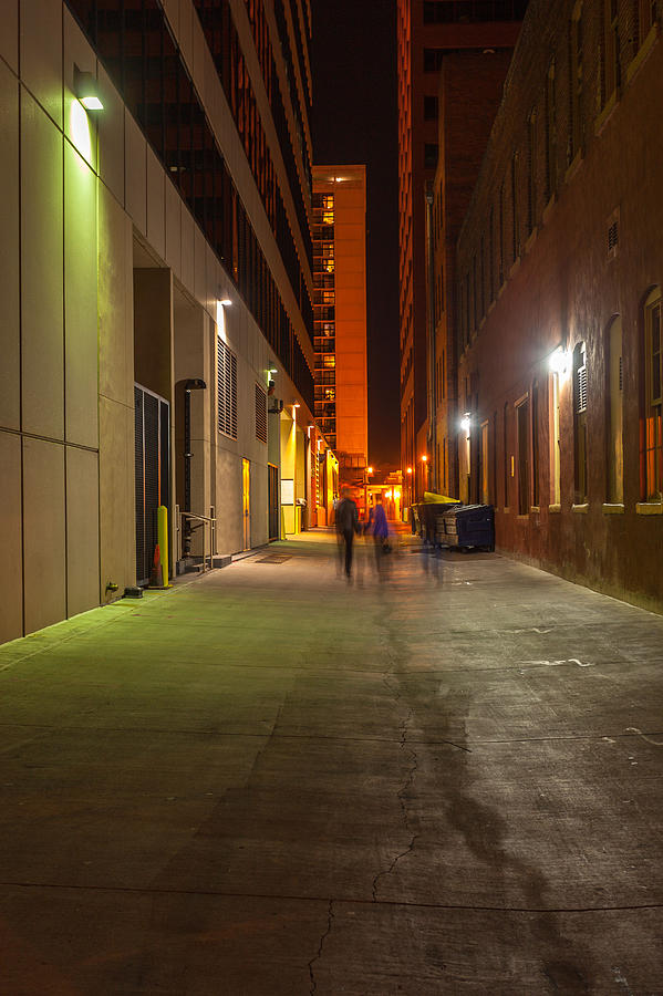 The Alley Photograph by Steven Reed
