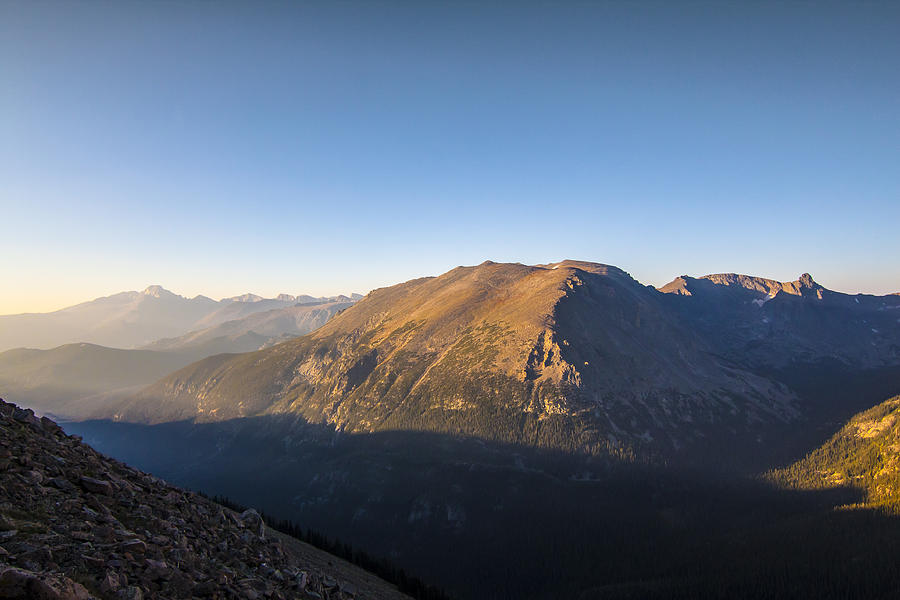 Rocky Mountain National Park Photograph - The Alpine tundra of the Rockies in the morning light by Ellie Teramoto