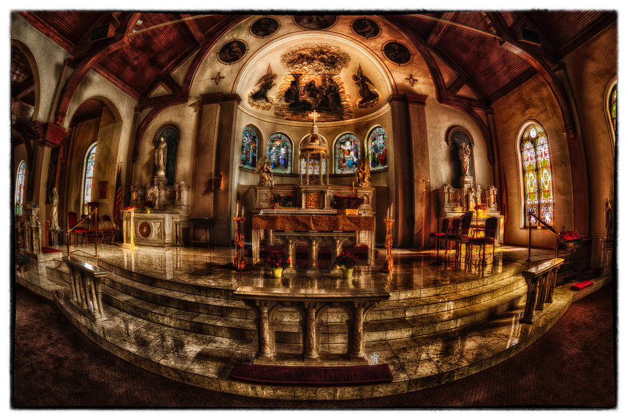 Architecture Photograph - The Alter by Kimberleigh Ladd