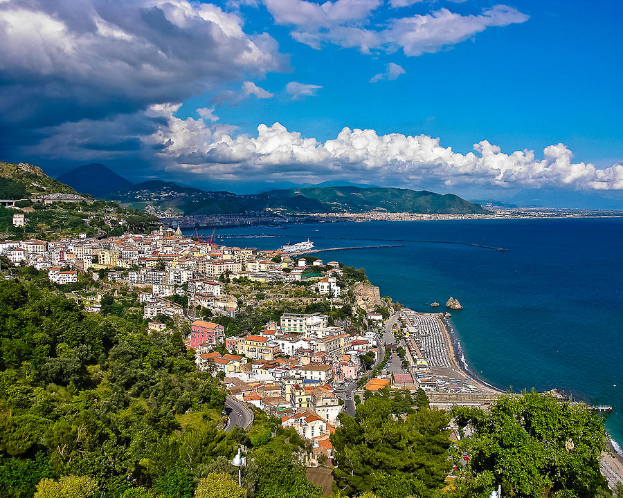 The Amalfi Coast Photograph by Oswald George Addison