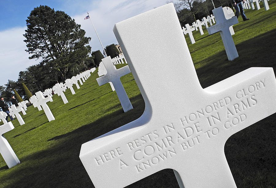 The American Cemetary in Normandy Photograph by Doug Davidson