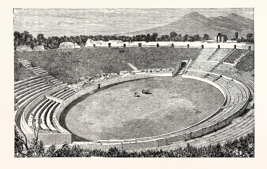 Pompeiian Amphitheater  ClipArt ETC
