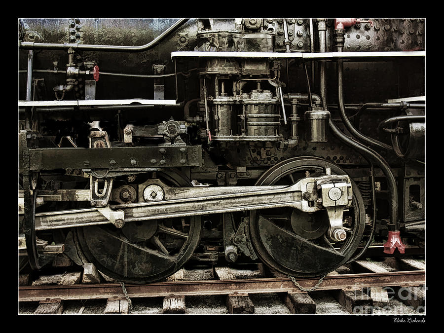 The Anatomy Of The Old Train Photograph by Blake Richards