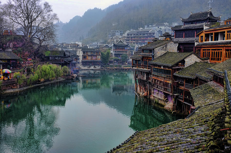 The Ancient City Of Fenghuang Photograph by Mohsin Ali Soomro