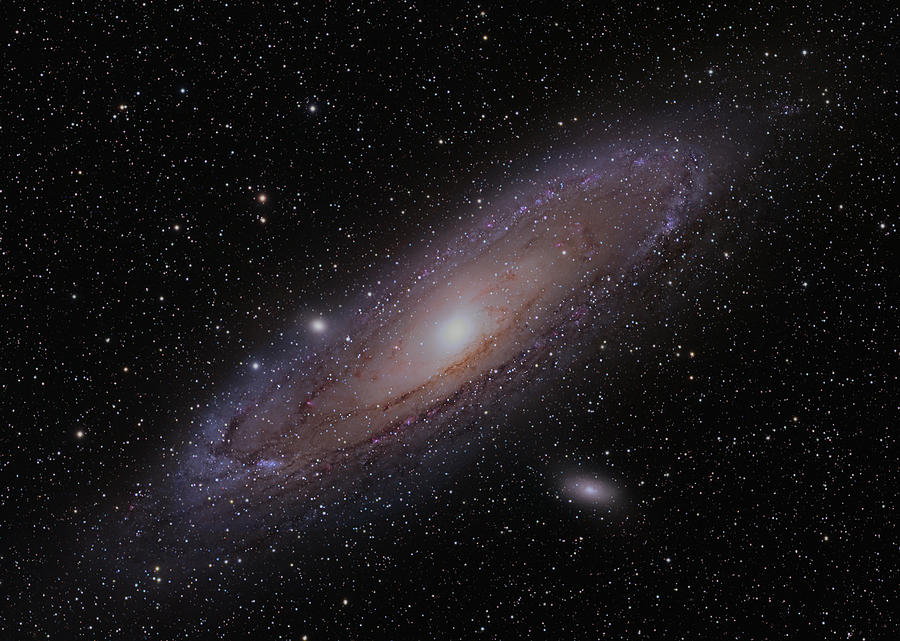 Astronomy Photograph - The Andromeda Galaxy by Brian Peterson Astronomy Photograph - The Andromeda Galaxy by Brian Peterson