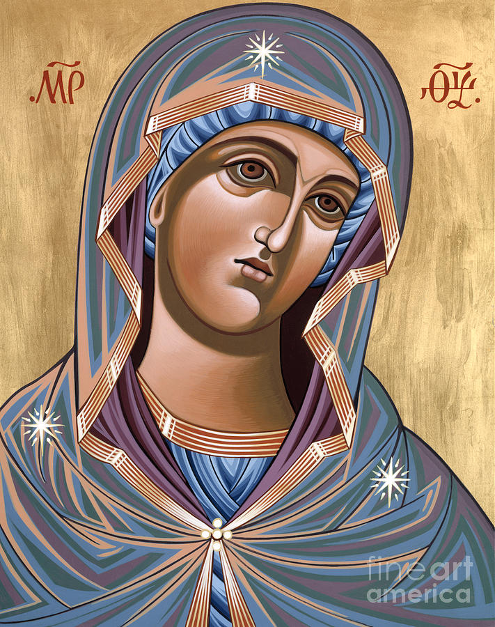 The Andronicus Icon of the Mother of God Consoler of Women 123 Painting by William Hart McNichols