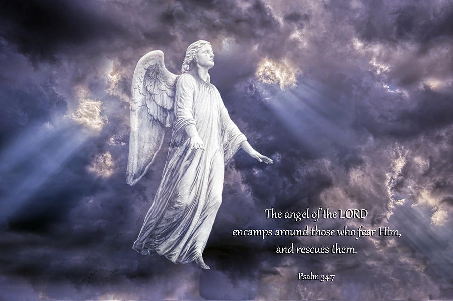 The Angel of the Lord Photograph by Bonnie Barry