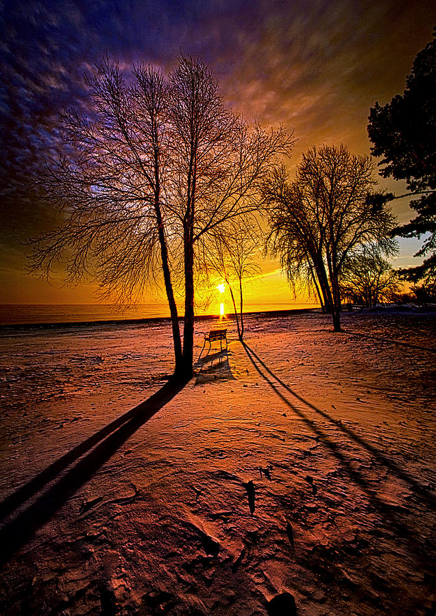 Winter Photograph - The Angels Sang a Whispered Lullaby by Phil Koch