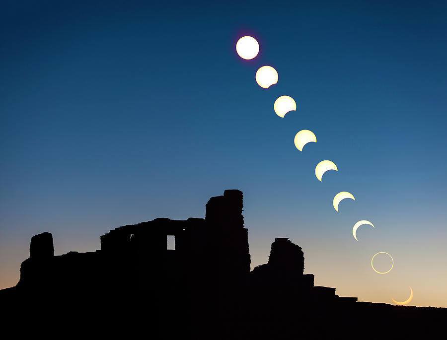 The Annular Solar Eclipse Of 2012 Photograph by Ed Leckert