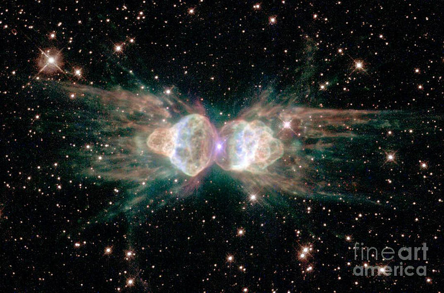 Space Photograph - The Ant Nebula Mz3 by Science Source