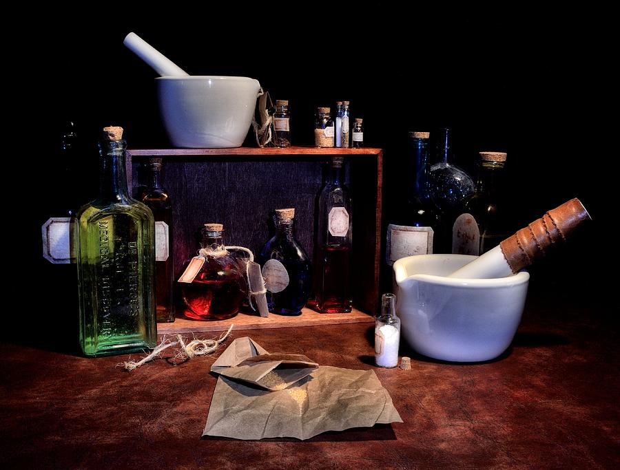 The Apothecary color Photograph by Mark Fuller