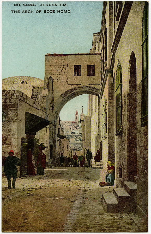 The Arch Of Ecce Homo Photograph by Mary Evans Picture Library