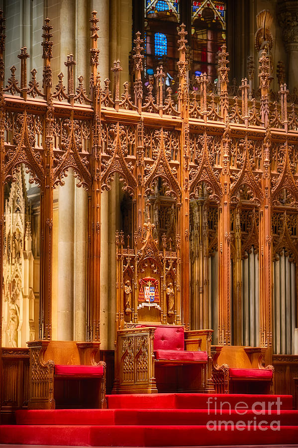 The Archbishops Throne  Photograph by Jerry Fornarotto