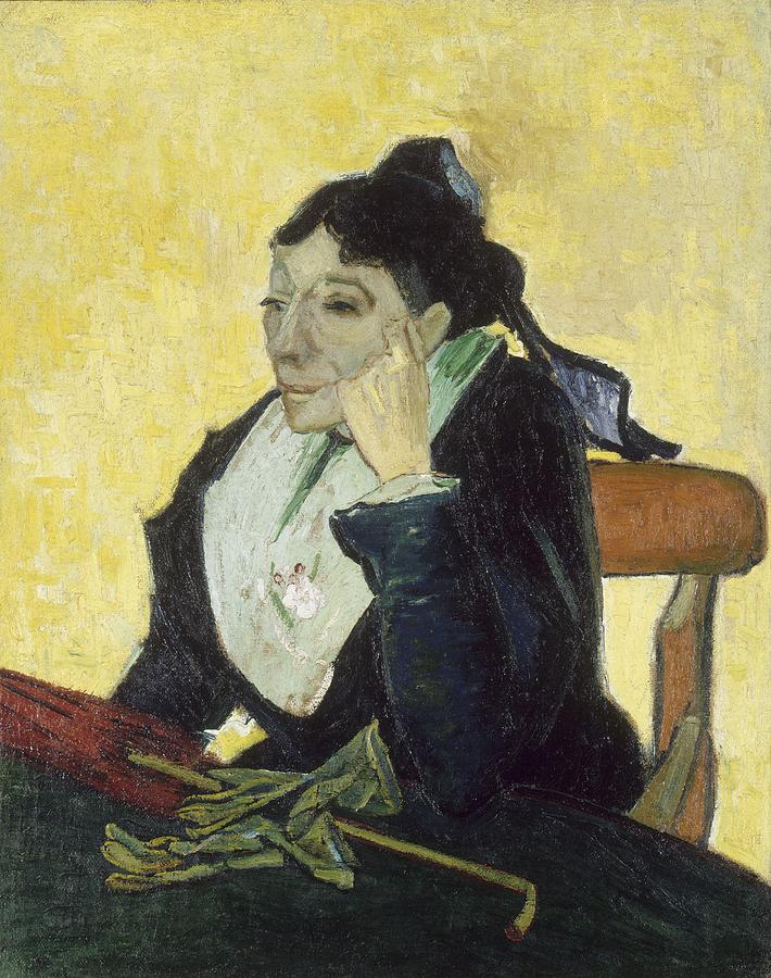 Vincent Van Gogh Painting - The Arlesienne by Vincent van Gogh