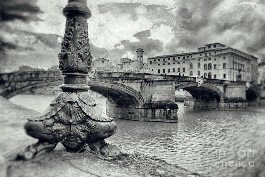The Arno River Photograph by Nicola Fiscarelli