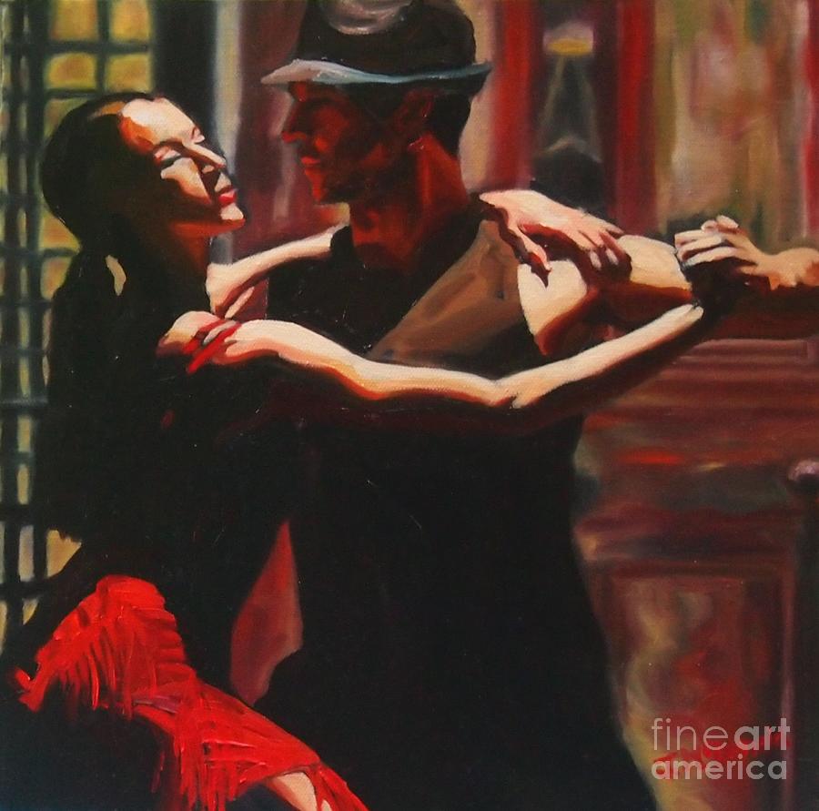 The Art of Tango Painting by Janet McDonald