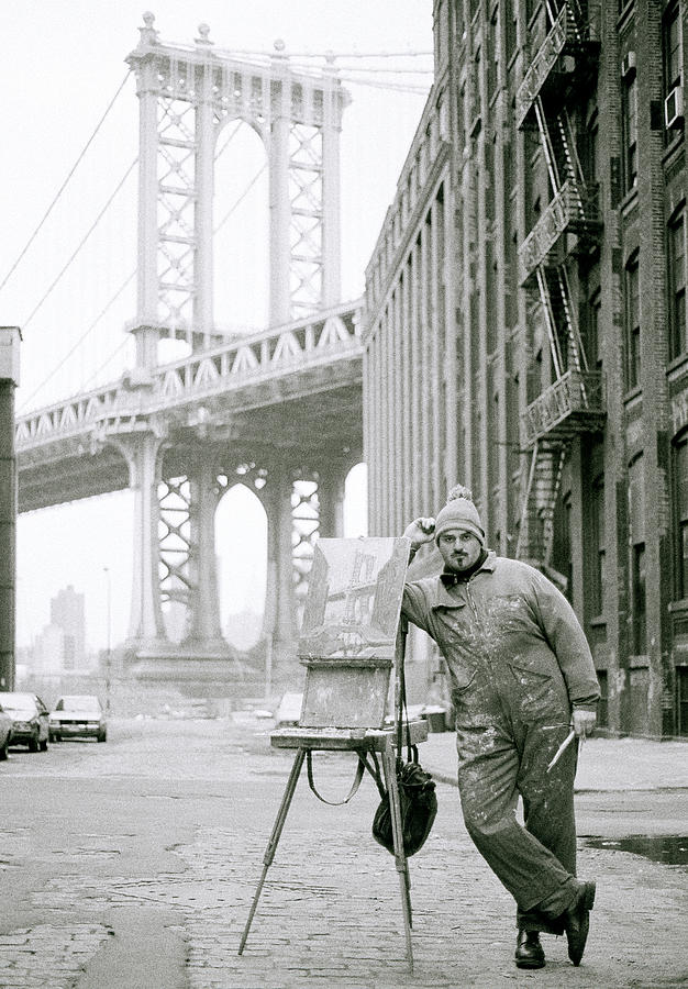 Brooklyn Artist In New York City Photograph by Shaun Higson