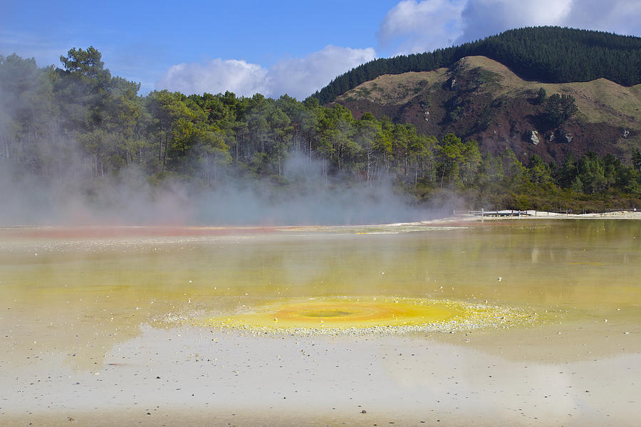 The Artists Palette Wai 0 Tapu Photograph by Venetia Featherstone-Witty