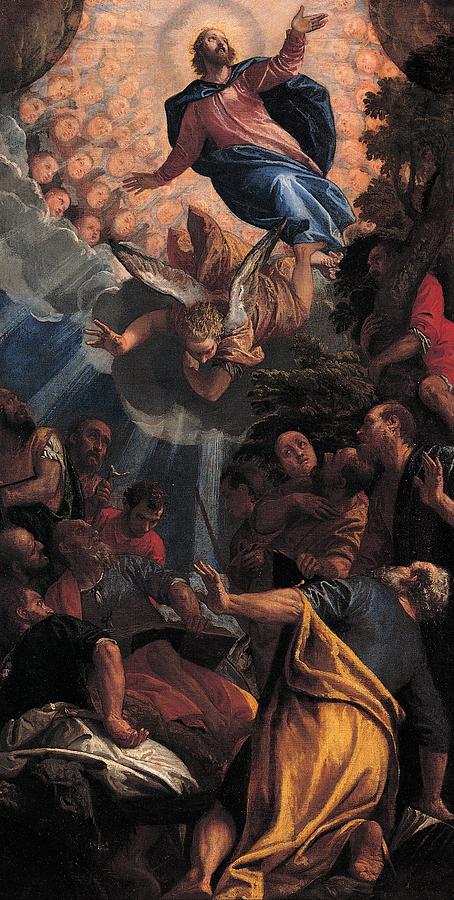 The Ascension Painting by Paolo Veronese