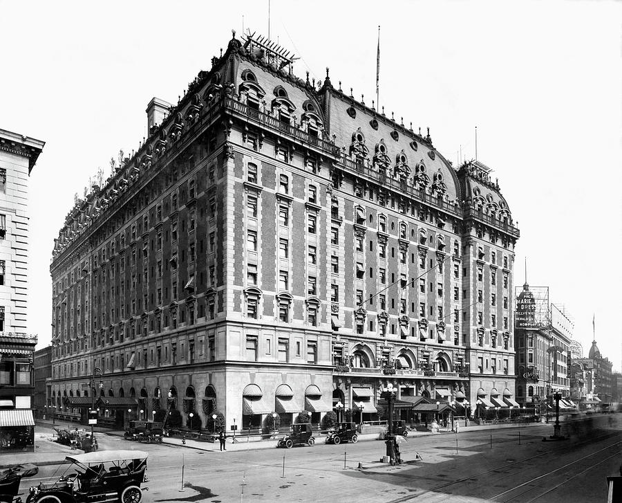 The Astor Hotel on Broadway by Underwood Archives The Astor Hotel on Broadway by Underwood Archives