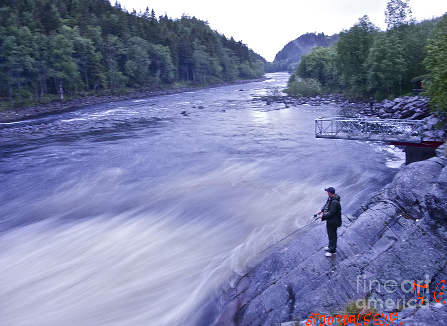 The Atlantic salmon rivers of Norway. Stjordal River. Photograph by  Andrzej Goszcz 