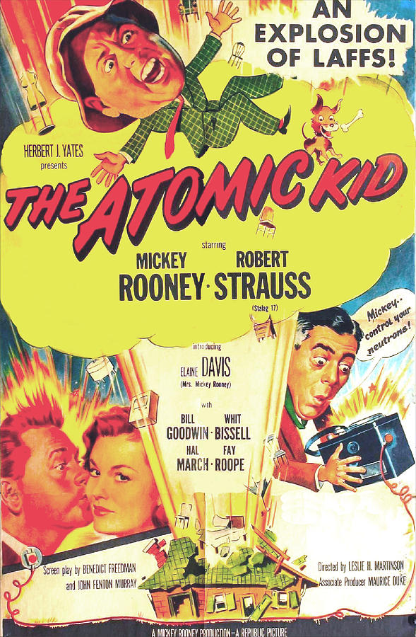 The Atomic Kid, Us Poster, Mickey Photograph by Everett