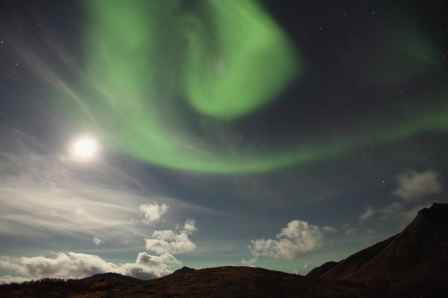 The Aurora Borealis Or Northern Lights Photograph by Robert Postma / Design Pics