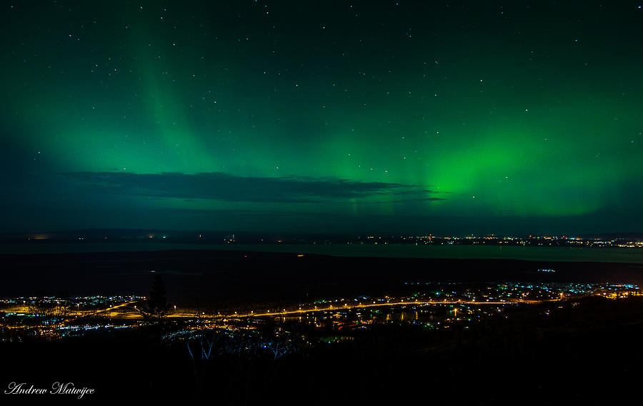 The Auroras Photograph by Andrew Matwijec