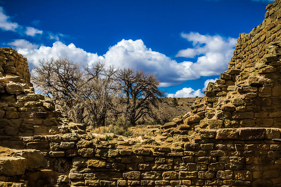 The Aztec Ruins Photograph by Ron Pate