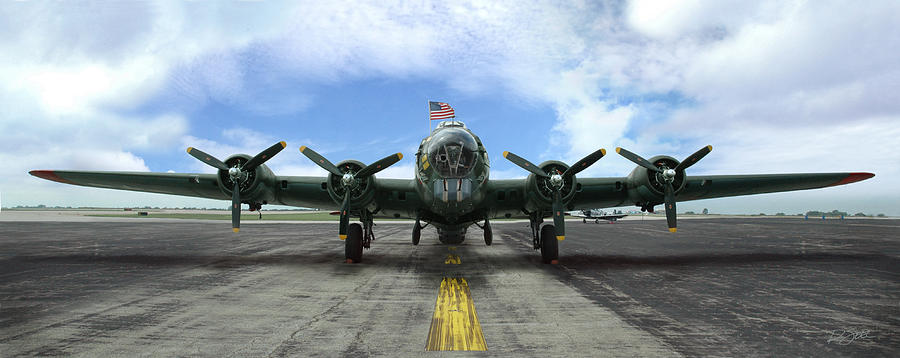 The B17 Flying Fortress Photograph by Rod Seel