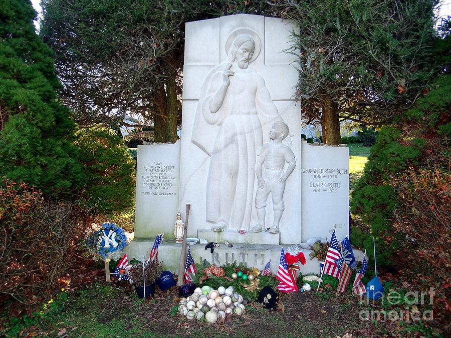 Hawthorne, NY - Babe Ruth's Grave