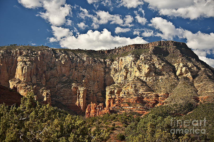 Mountain Photograph - The Back Side of Sedona by Lee Craig
