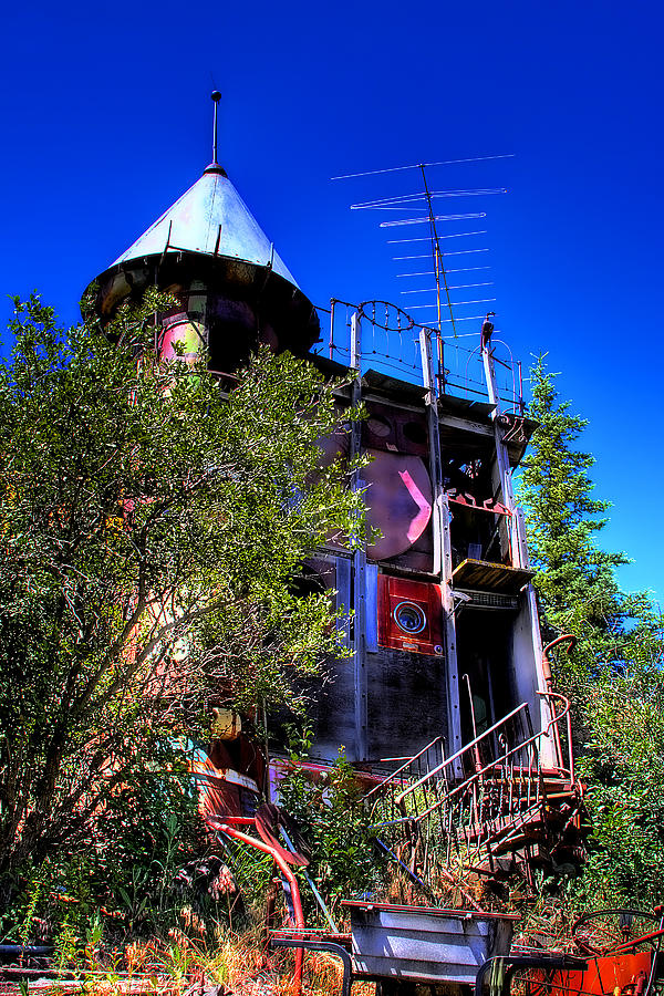 Castle Photograph - The Back Stairs by David Patterson