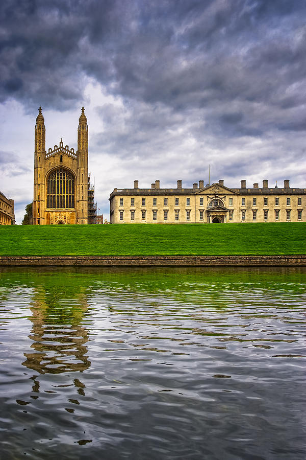 The Backs - Kings College - Cambridge Photograph by Mark Tisdale