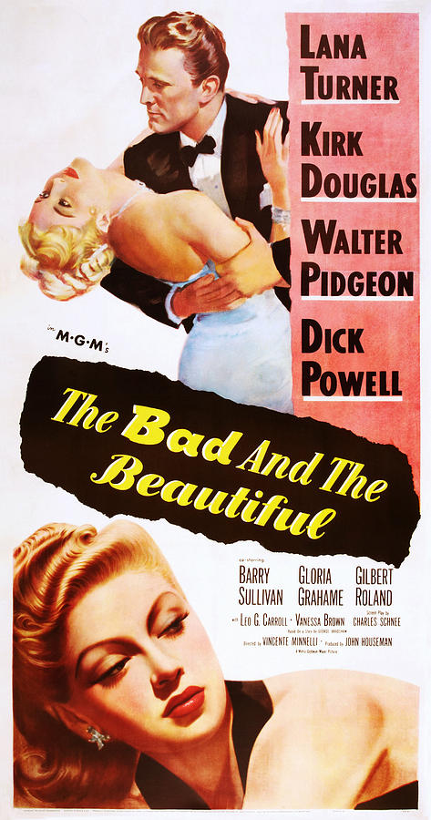 Movie Photograph - The Bad And The Beautiful, Top L-r Lana by Everett