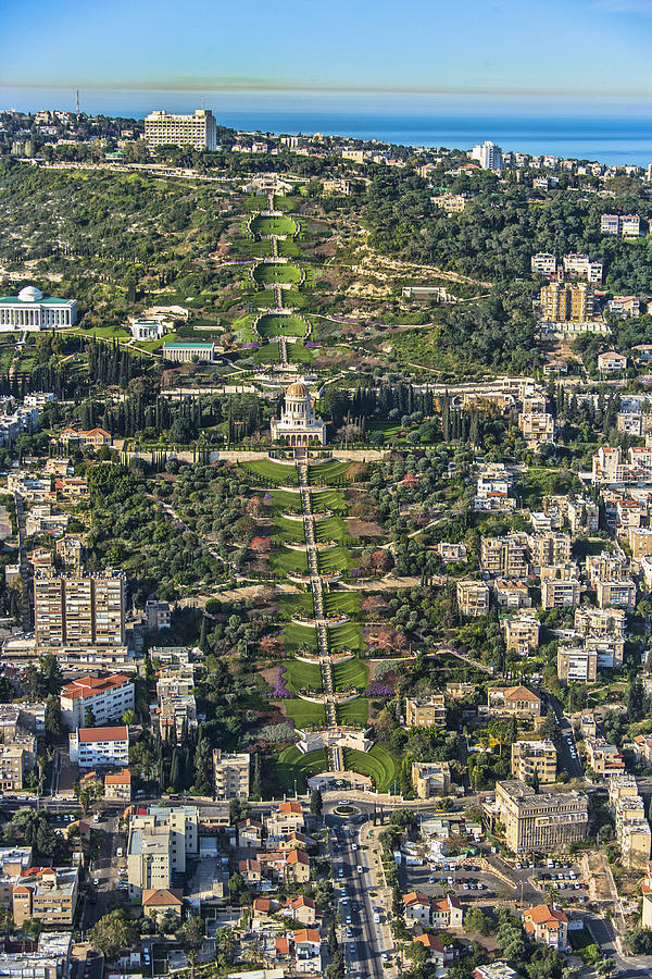 Architecture Photograph - The Bahai Temple In Haifa, Shrine by Ofir Ben Tov