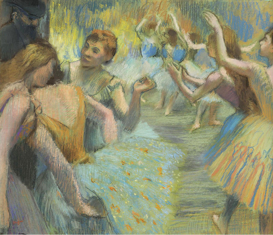 The Ballet Painting by Edgar Degas