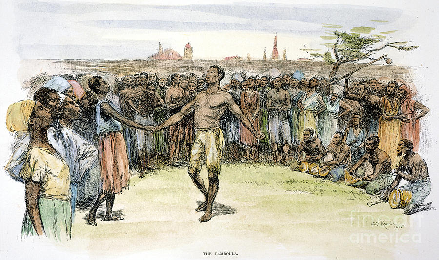 The Bamboula Drawing by Granger