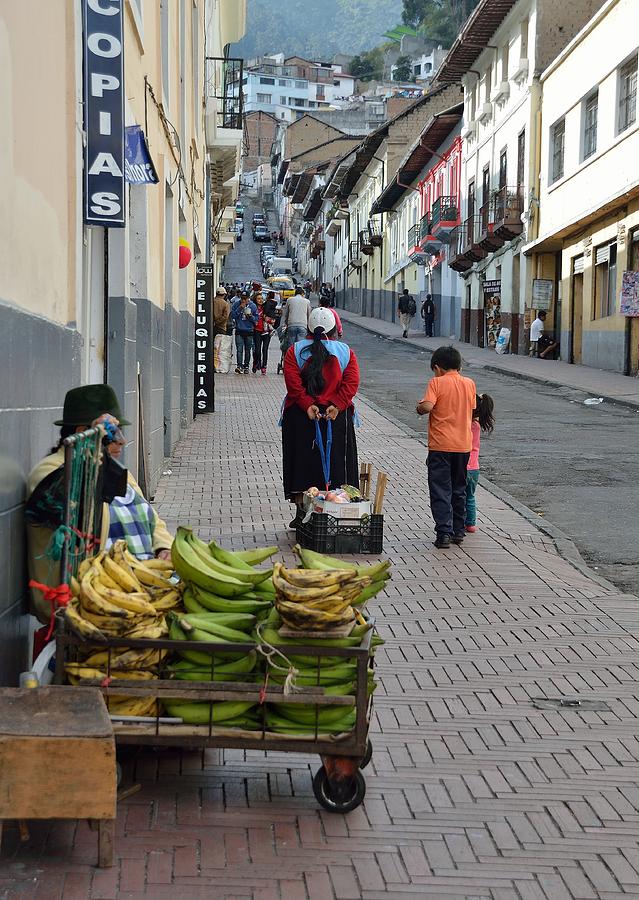 The Banana Seller Photograph by Steven Richman