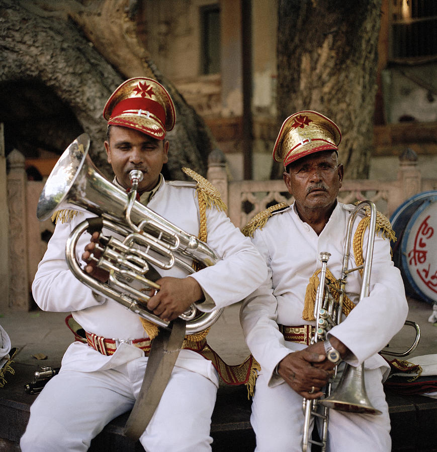 Music Photograph - The Band In India by Shaun Higson