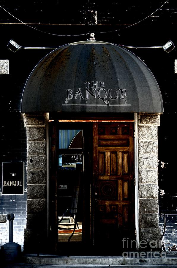 The Banque Photograph by Newel Hunter