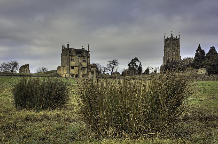 The  Banqueting Hall And St James Behind The Grasses Photograph