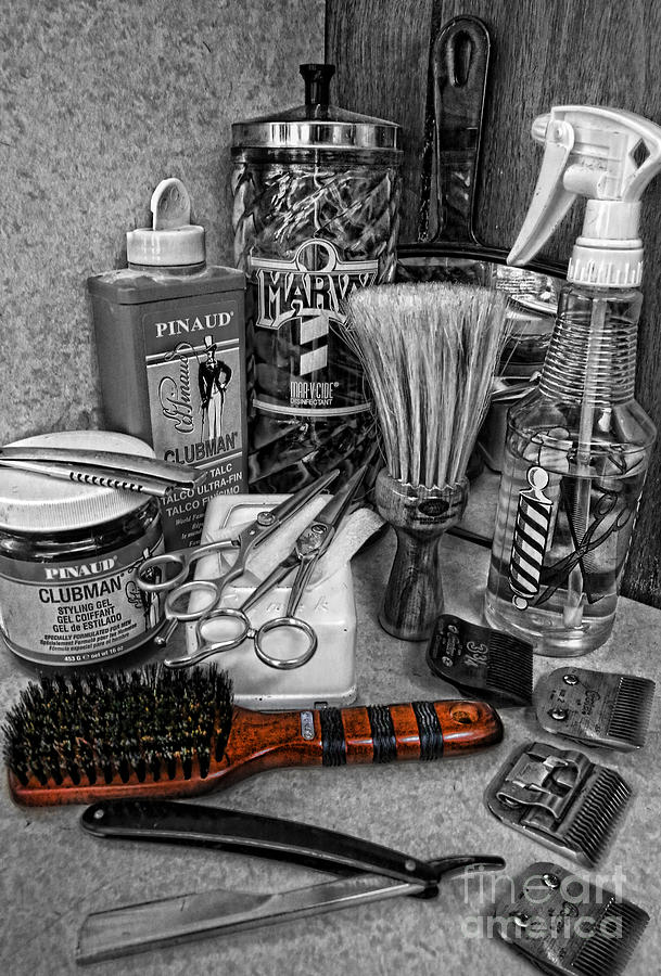 The Barbers Brush Photograph by Lee Dos Santos