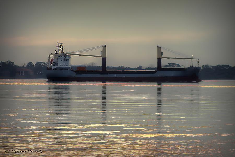 The Barge  Photograph by Debra Forand