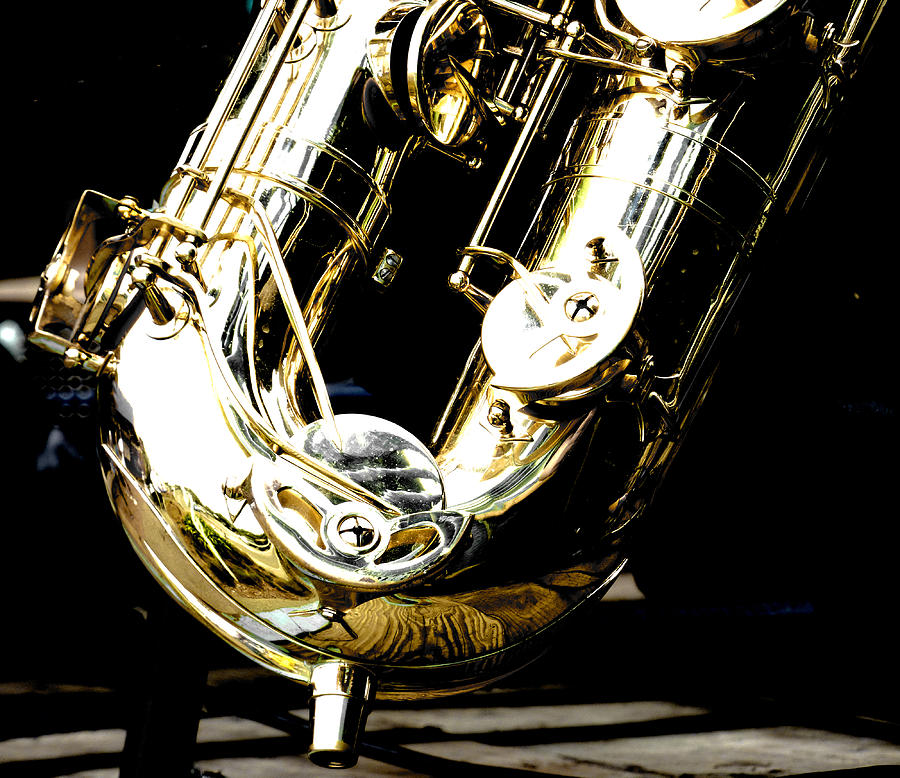 The Baritone Saxophone  Photograph by Steve Taylor