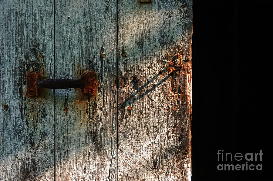 The Barn Door Photograph by Debra Fedchin