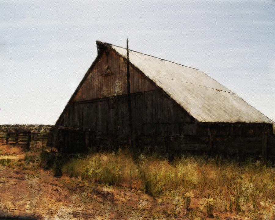 The Barn Digital Art by Gary De Capua