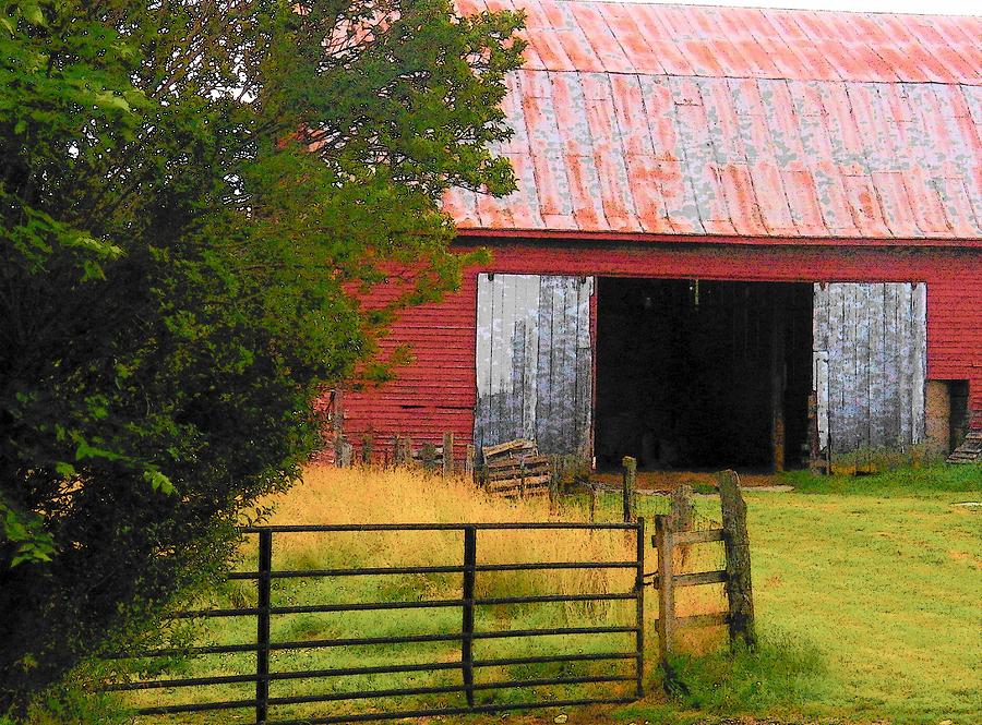 The Barn Photograph by Joyce Kimble Smith